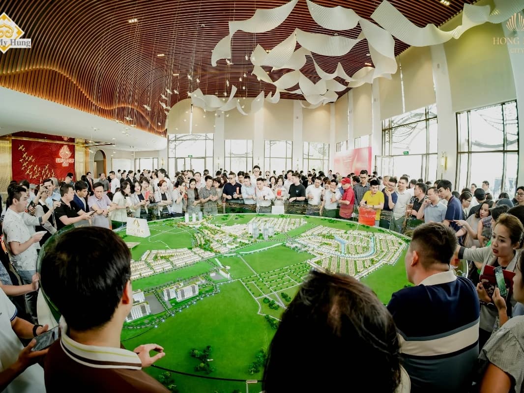 Toàn cảnh Hồng Hạc City nhìn từ trên cao
