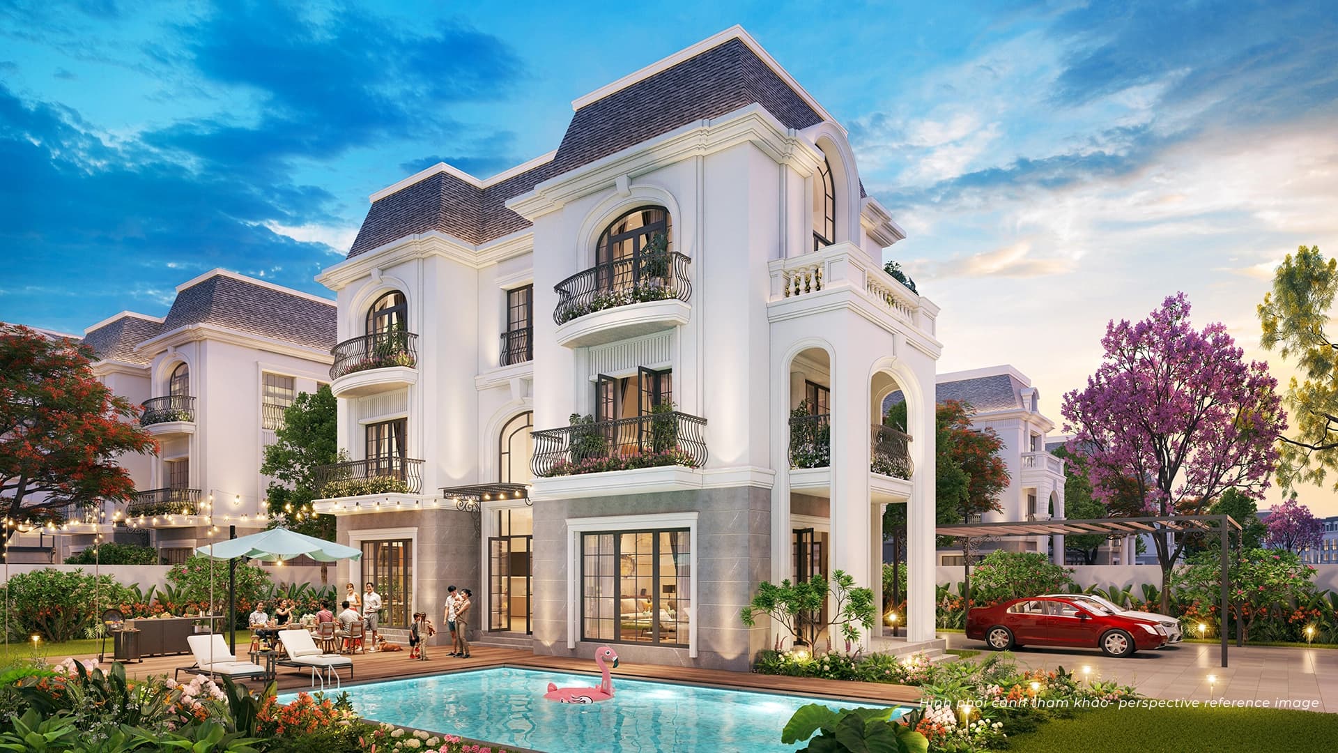 Biệt thự Hồng Hạc City