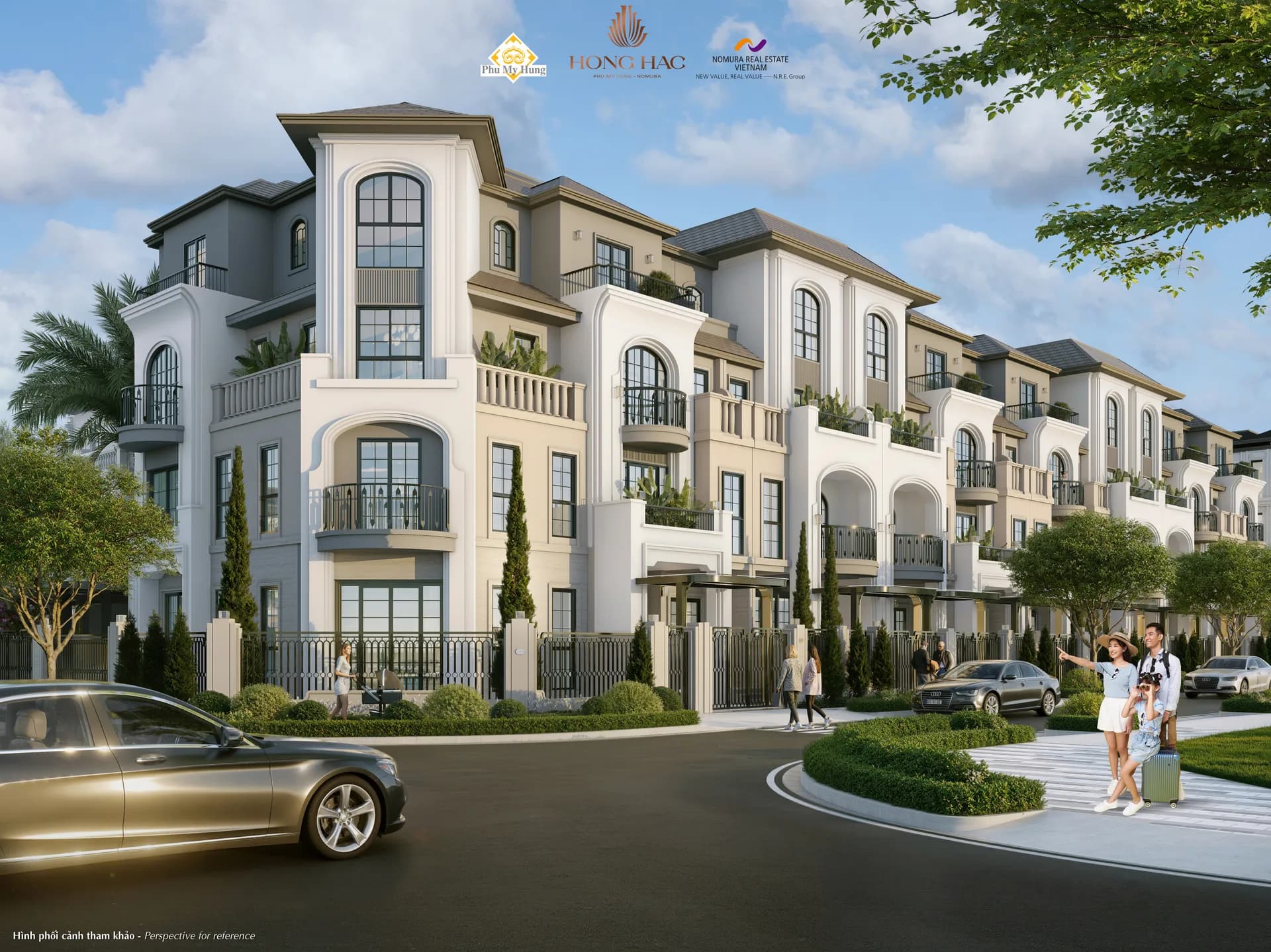Không gian sống tại Hồng Hạc City