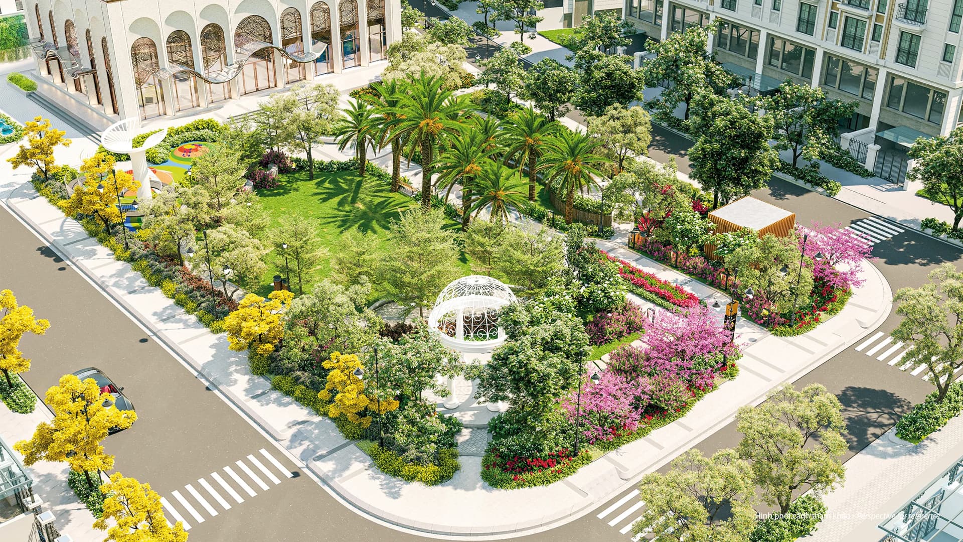 Tiện ích cao cấp tại Hồng Hạc City