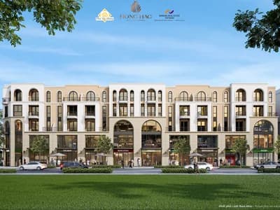 Hình minh họa shophouse Hồng Phát