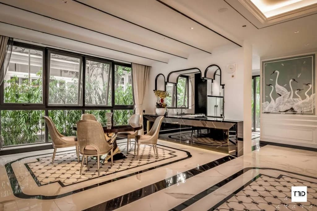 Không gian nội thất tham chiếu cho chuẩn sống tại Hồng Hạc City